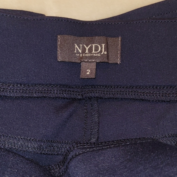 NYDJ Modern Legging Pants in Ponte Knit New Without Tag Navy Size 2 - Picture 7 of 16